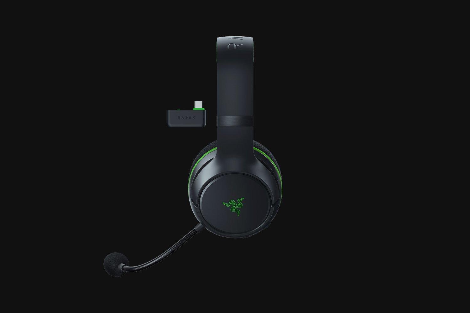 RAZER  Kaira HyperSpeed Kopfhörer Kabellos Kopfband Gaming Bluetooth Schwarz, Grün 