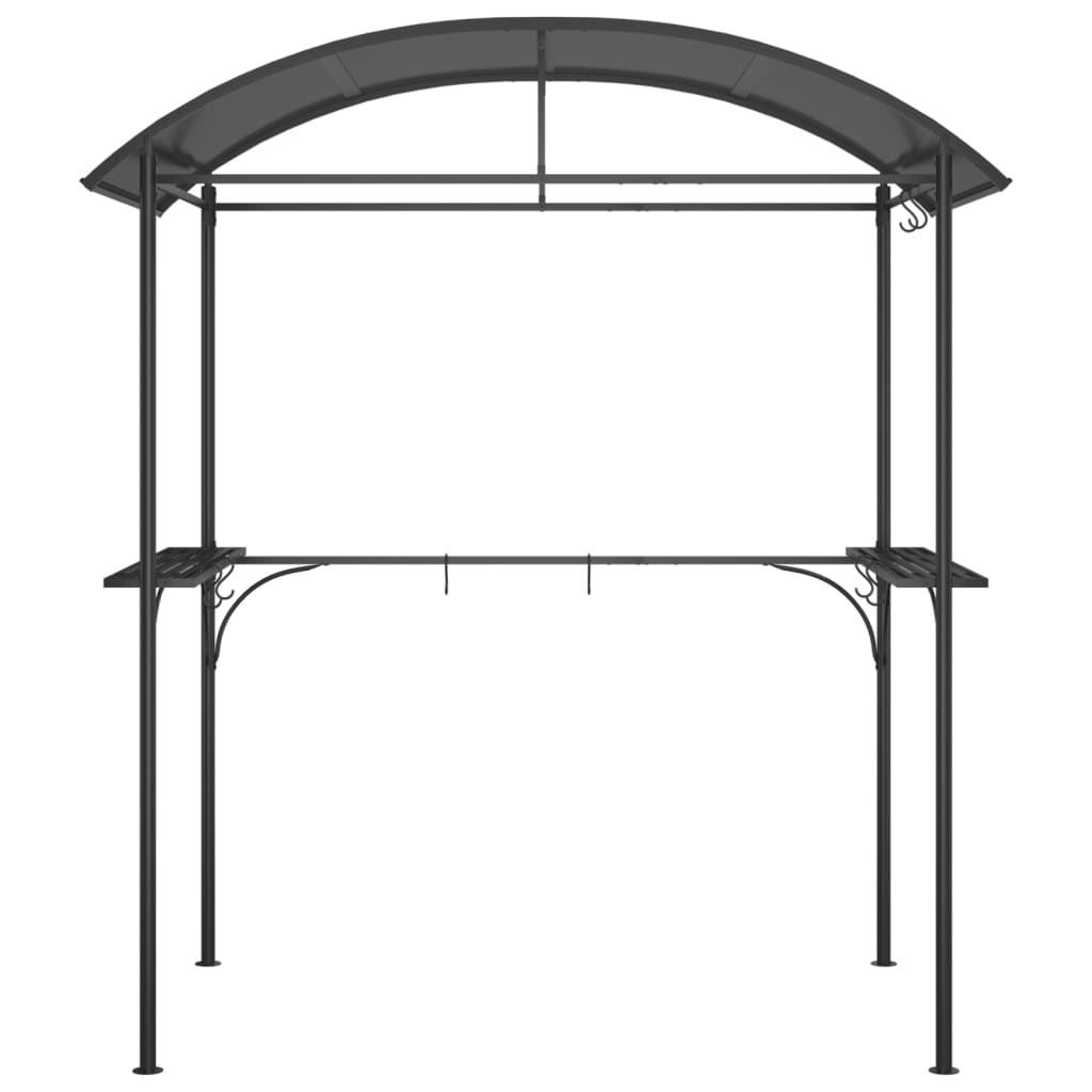 VidaXL gazebo per barbecue Acciaio  