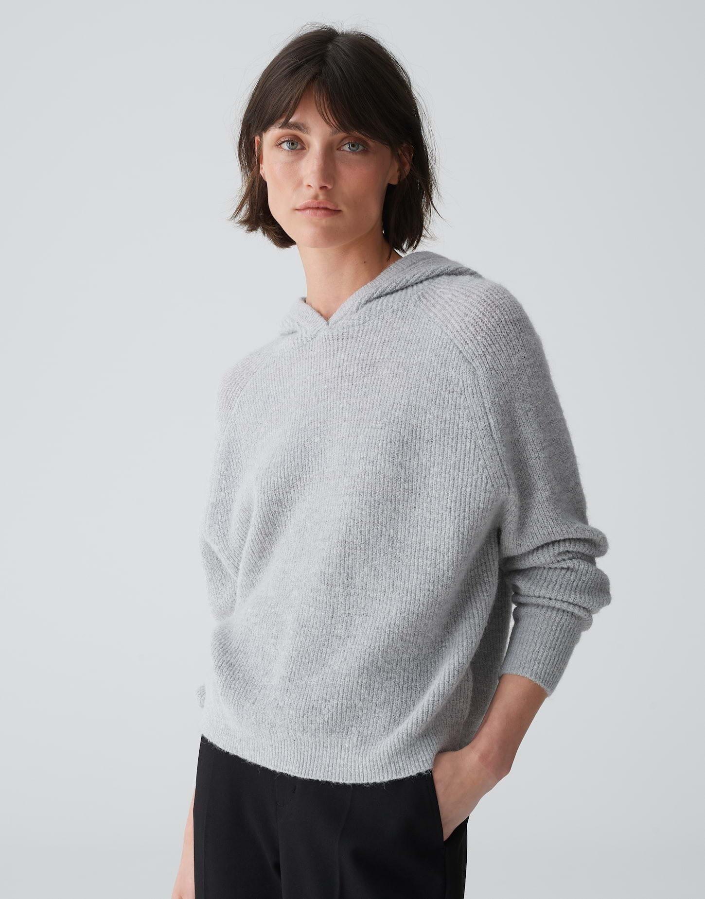 OPUS  Kapuzenpullover Poody O-Form 