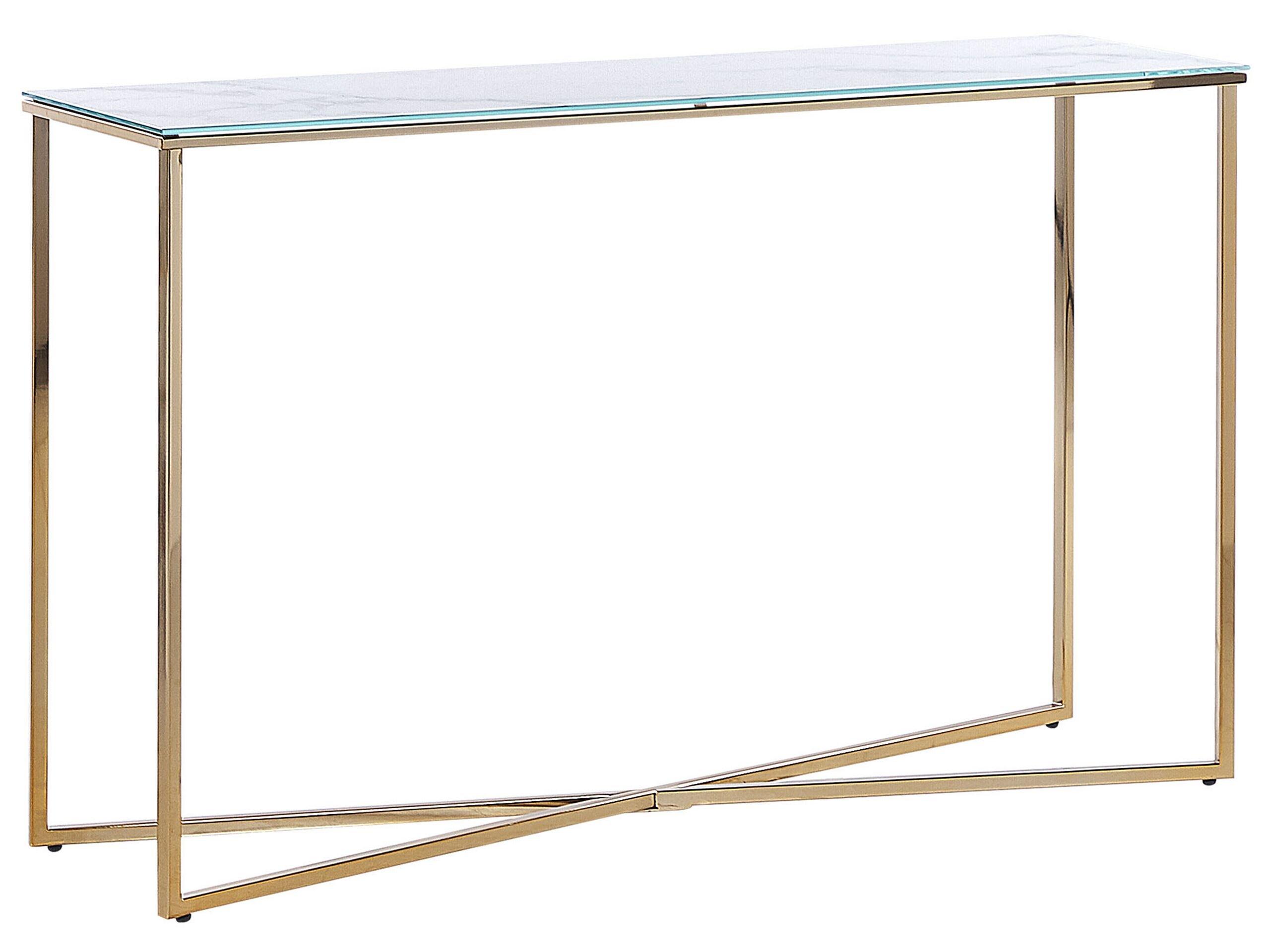 Beliani Console en Verre de sécurité Moderne ROYSE  