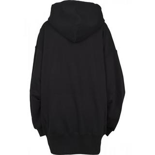 URBAN CLASSICS  felpa con cappuccio taglie forti urban classic long oversized 