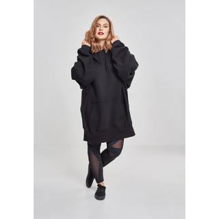 URBAN CLASSICS  felpa con cappuccio taglie forti urban classic long oversized 