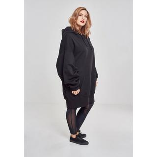 URBAN CLASSICS  felpa con cappuccio taglie forti urban classic long oversized 