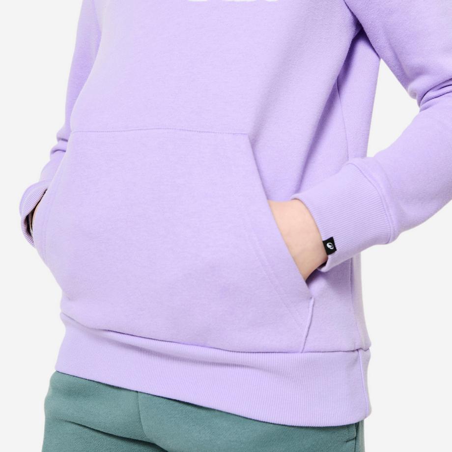DOMYOS  Sweatshirt Kinder mit Kapuze Baumwolle 