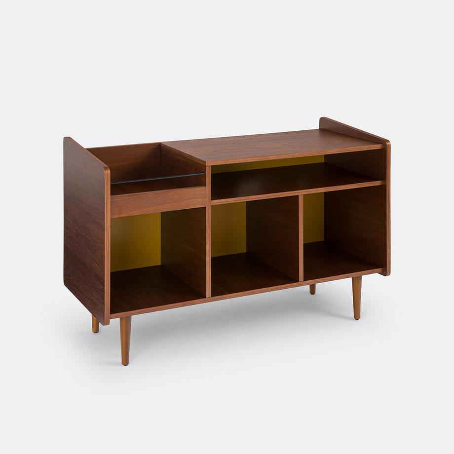 Meuble vintage pour vinyles
