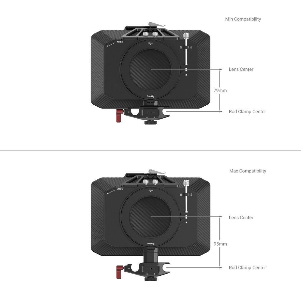 Smallrig  SmallRig 3411 étuis pour appareil photo numérique et batterie Noir 