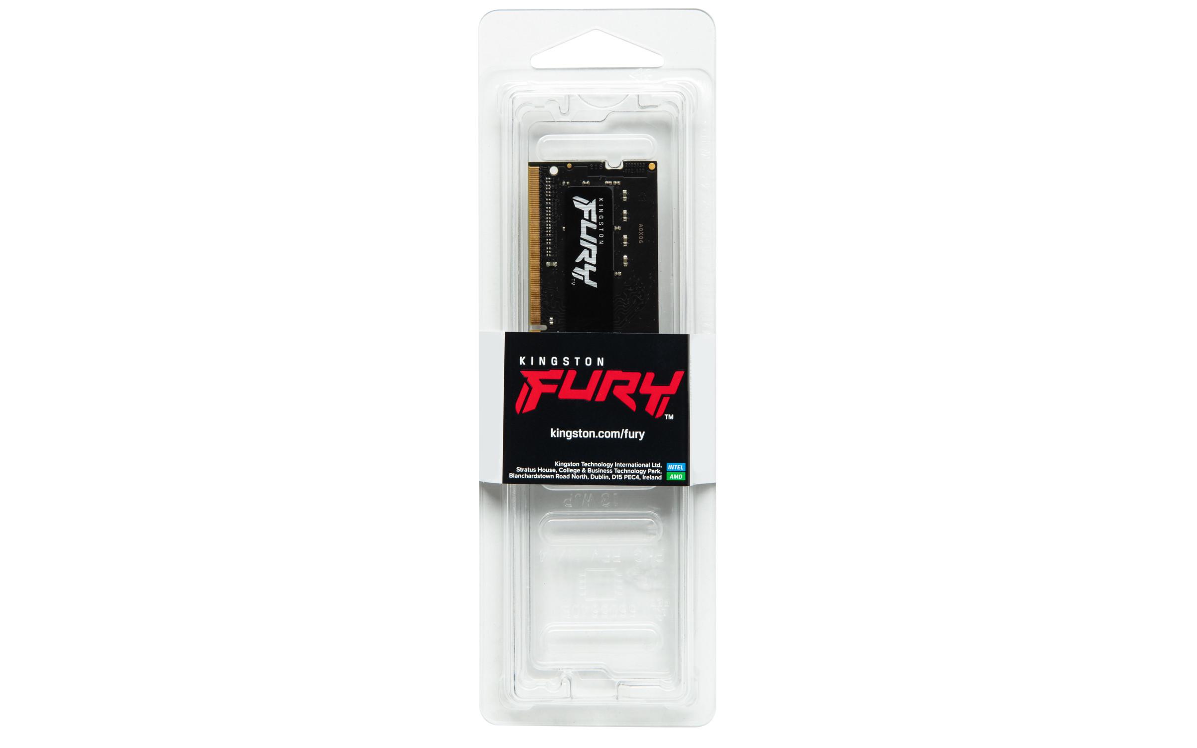 Kingston  FURY Impact (1 x 8GB, DDR3L-1866, SO-DIMM 204 pin) 