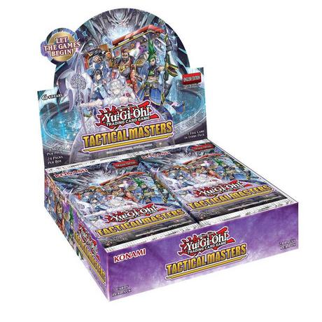 Yu-Gi-Oh!  Konami Yu-Gi-Oh! Tactical Masters Booster Display Yu-Gi-Oh! Espansione del gioco di carte Multi genere 