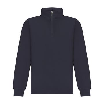 Trainingsjacke mit kurzem Reißverschluss