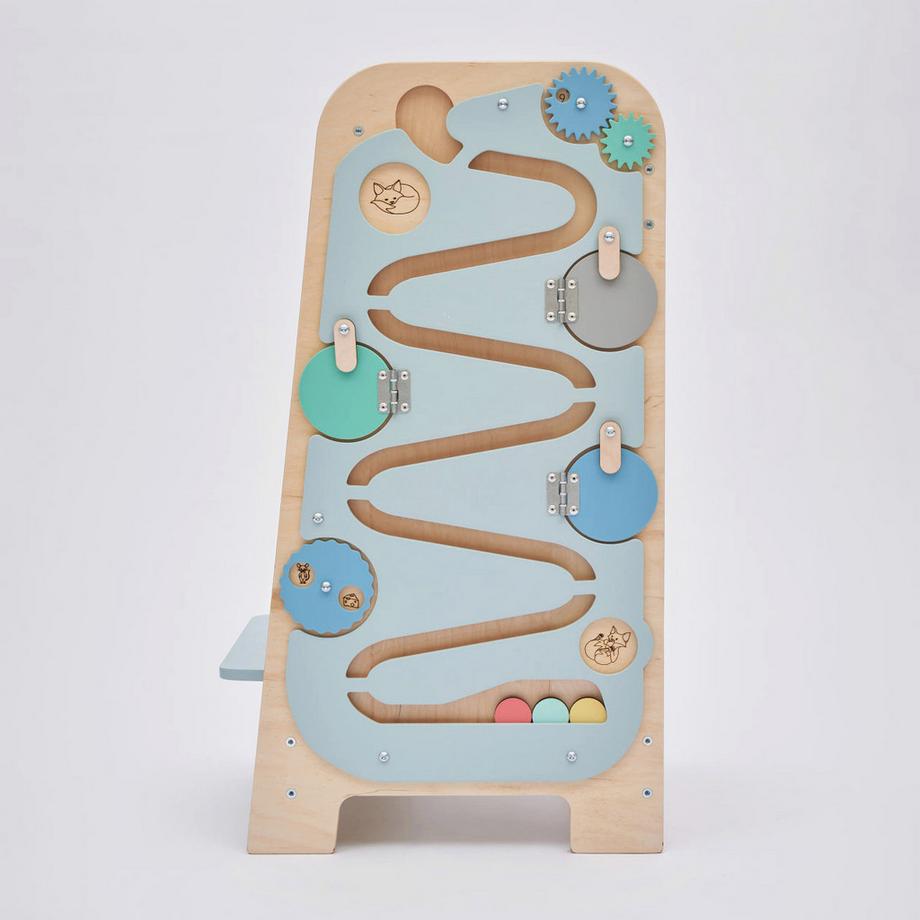 Montessori  Montessori® Lernturm - Multifunktionaler Helferturm 5-in-1 - Minze 