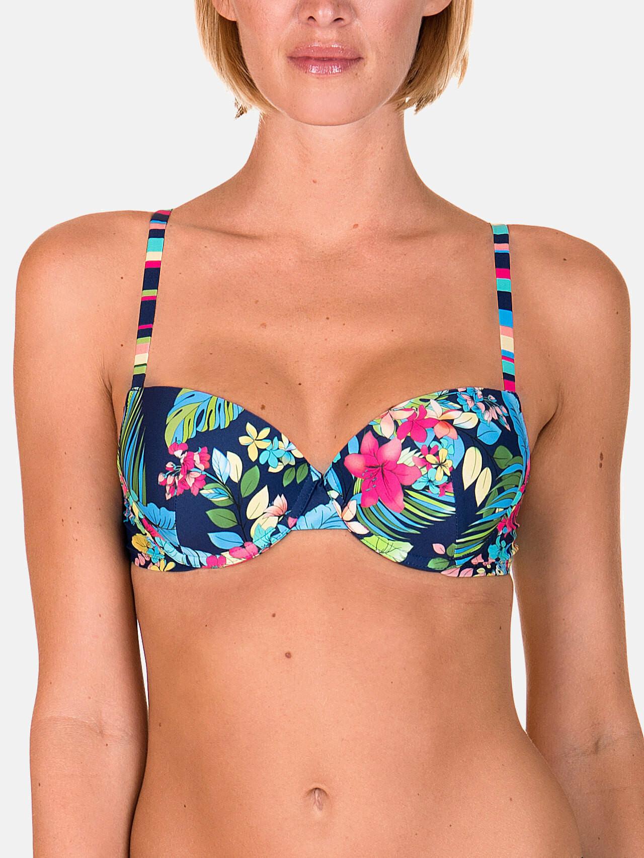 Lisca  Costume da bagno top Florida blu navy 