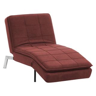 Beliani Chaiselongue aus Stoff Modern LOIRET  