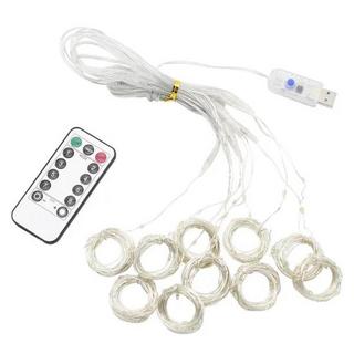 eStore USB-betriebener LED-Vorhang - Warmes Licht  