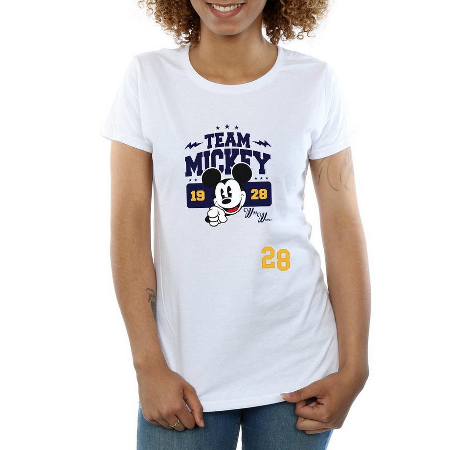 Disney Team Mickey T-Shirt Stampata  