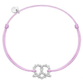 Glanzstücke München  Femme Bracelet Bretzel coeur 