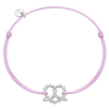 Femme Bracelet Bretzel coeur