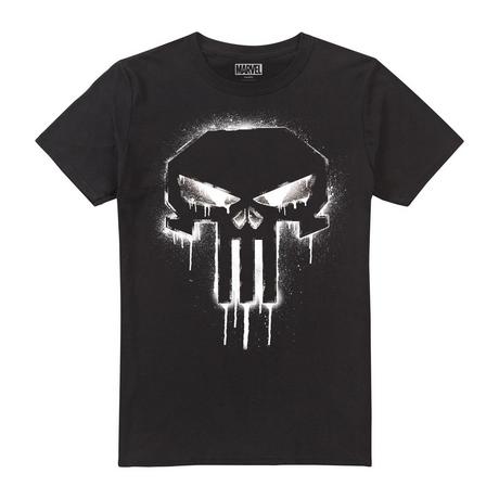 The Punisher The Punisher Totenkopf Print T-Shirt  
