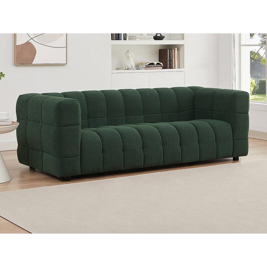 PASCAL MORABITO Divano 3 posti in Tessuto bouclette Verde - LERICI di PASCAL MORABITO  