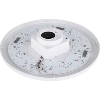 mutoni Deckenleuchte Metall weiss RGB LED 40x40x8  