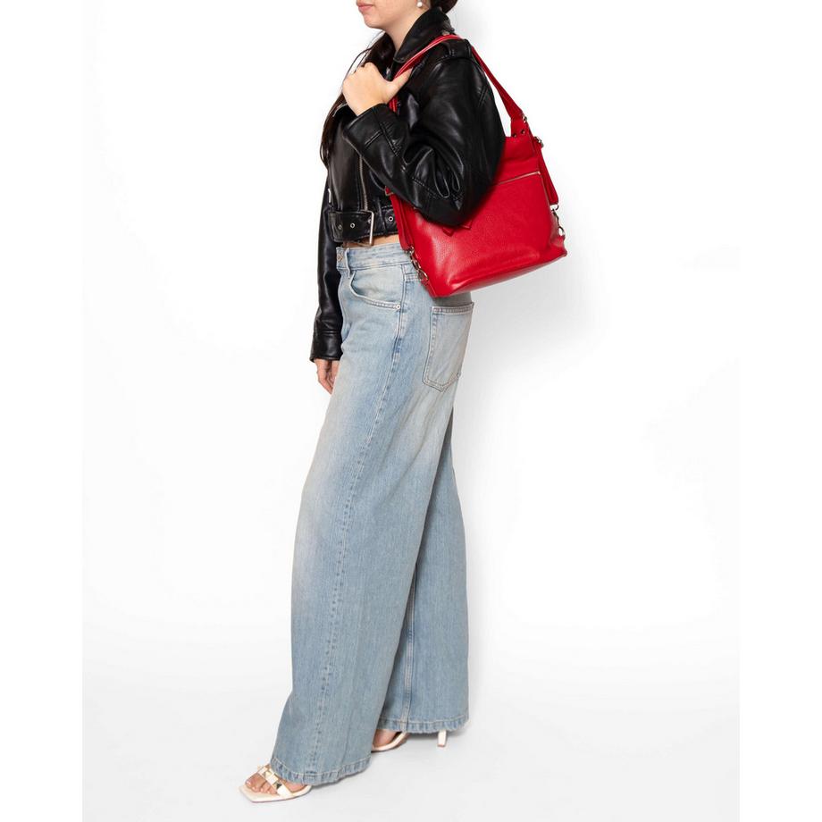 Viola Castellani Umhängetasche Rucksack umwandelbar  