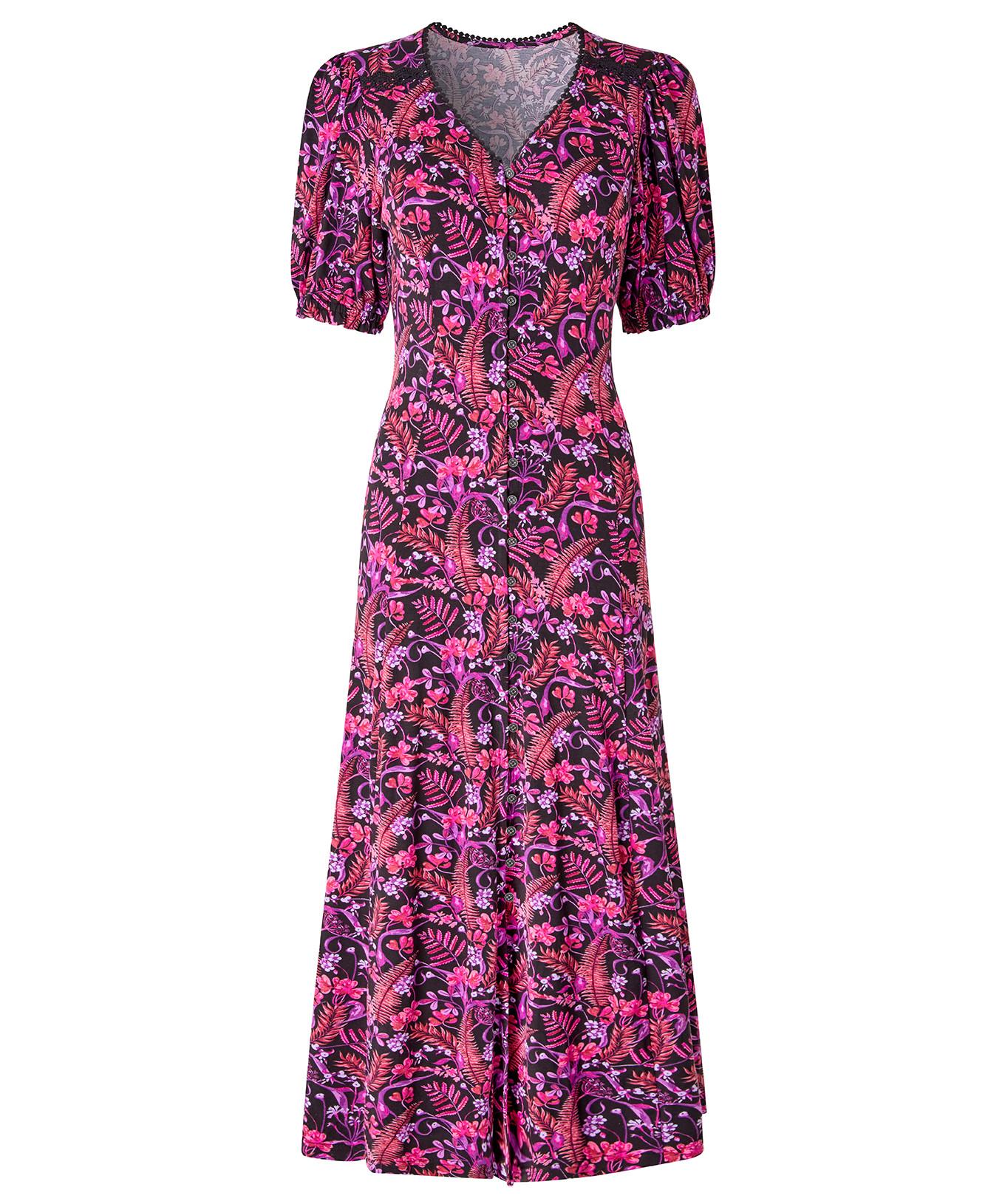 Joe Browns Abito midi in jersey con stampa floreale  