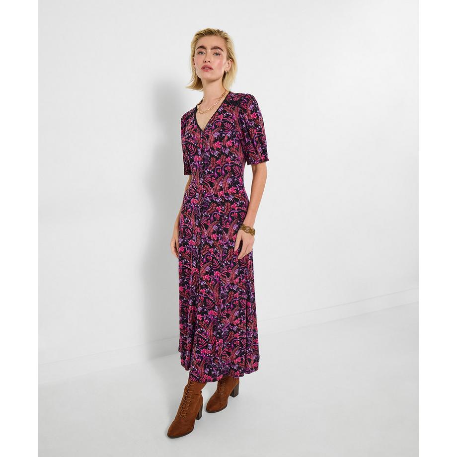 Joe Browns Jersey Midikleid mit Blumenmuster  