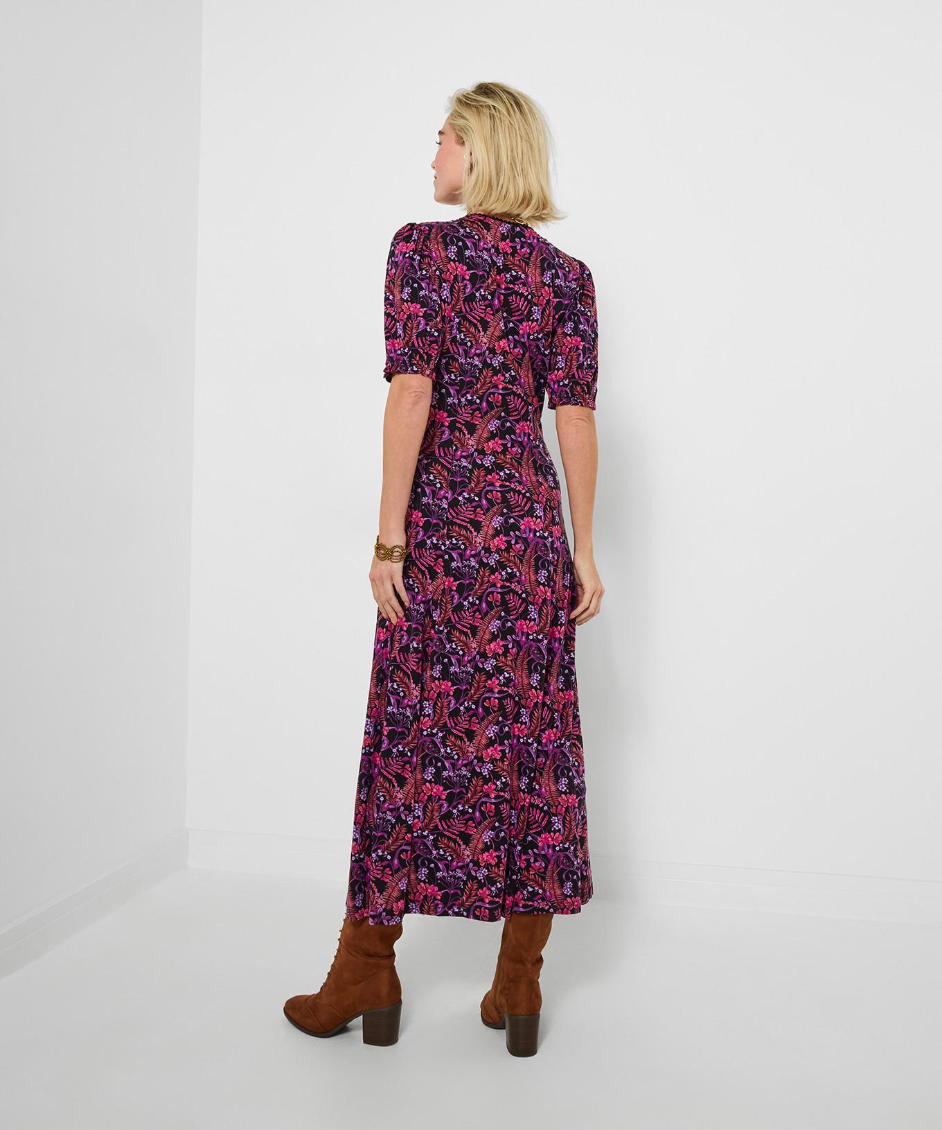 Joe Browns Abito midi in jersey con stampa floreale  