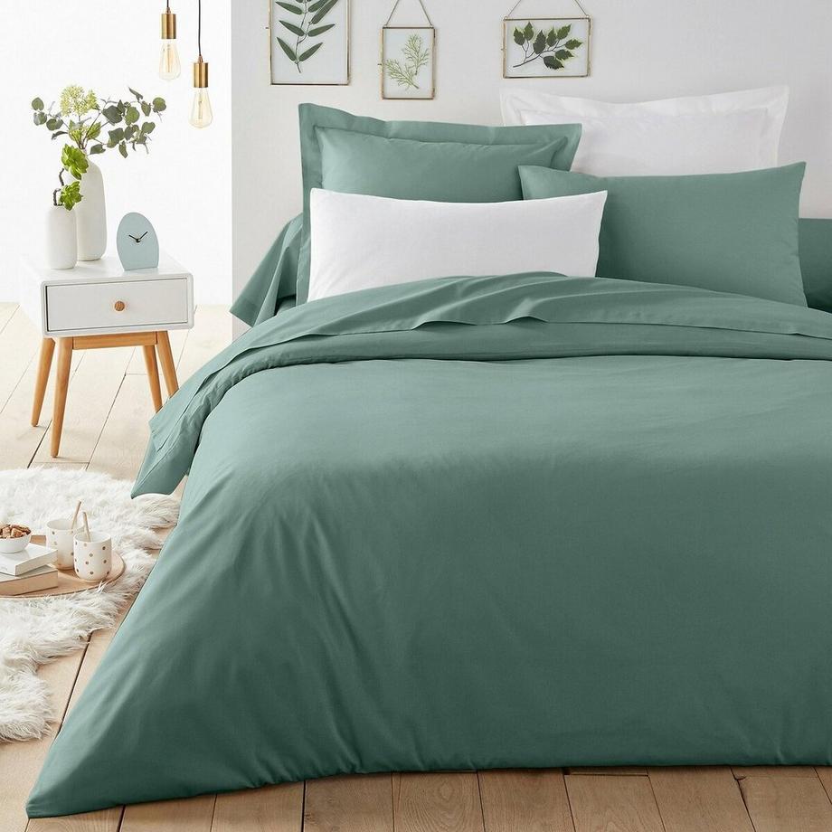 La Redoute Intérieurs Scenario Drap Housse Uni pour Matelas Hauts  