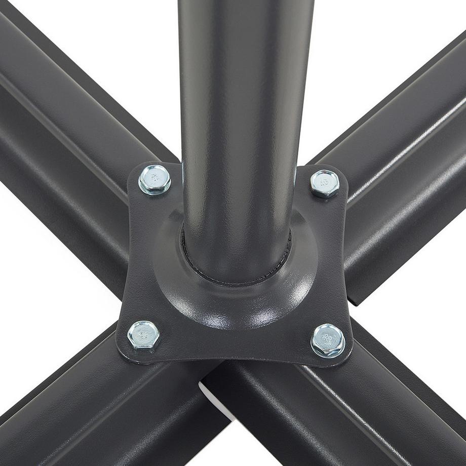 Beliani Ampelschirm aus Stoff  RAVENNA  