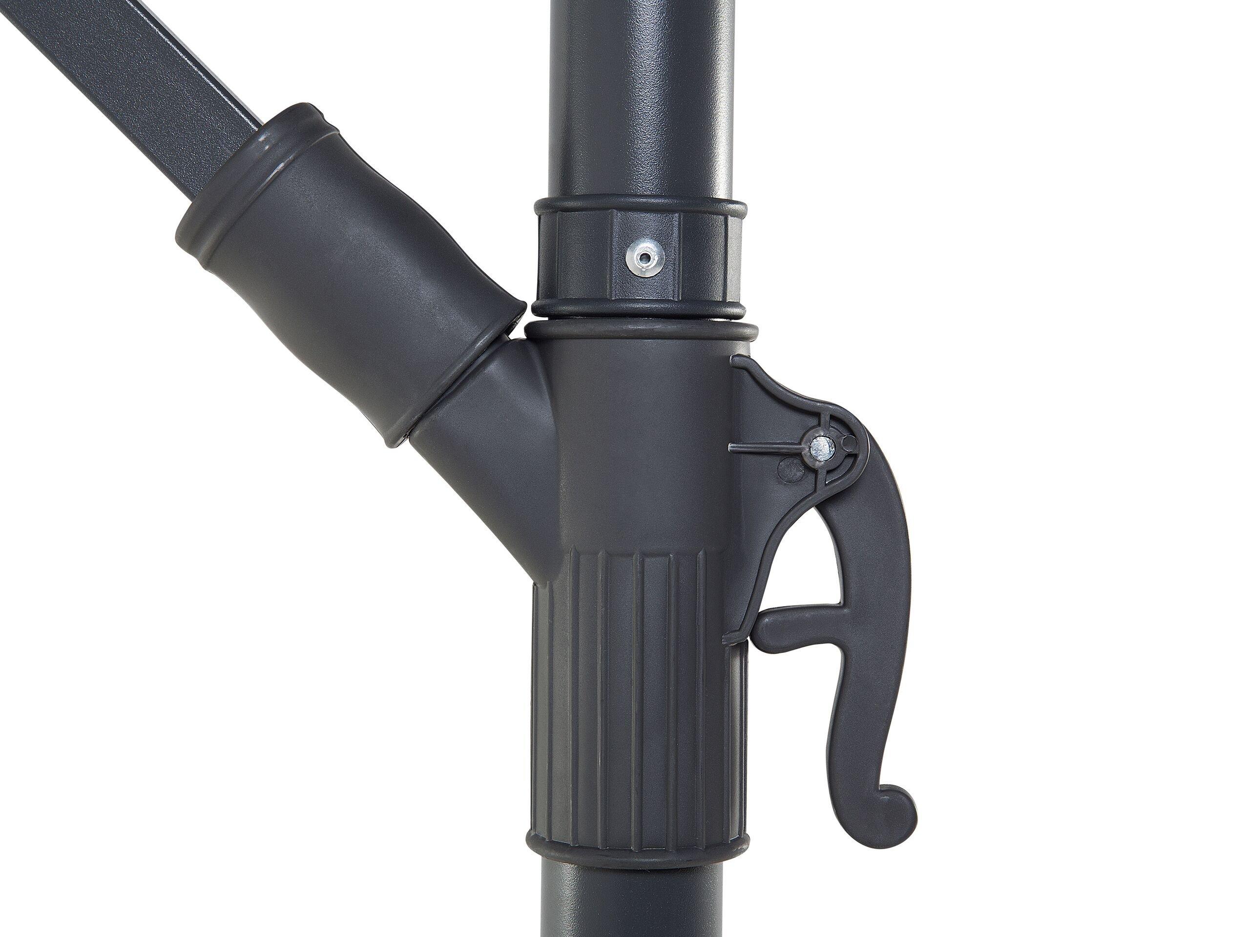 Beliani Ampelschirm aus Stoff RAVENNA  