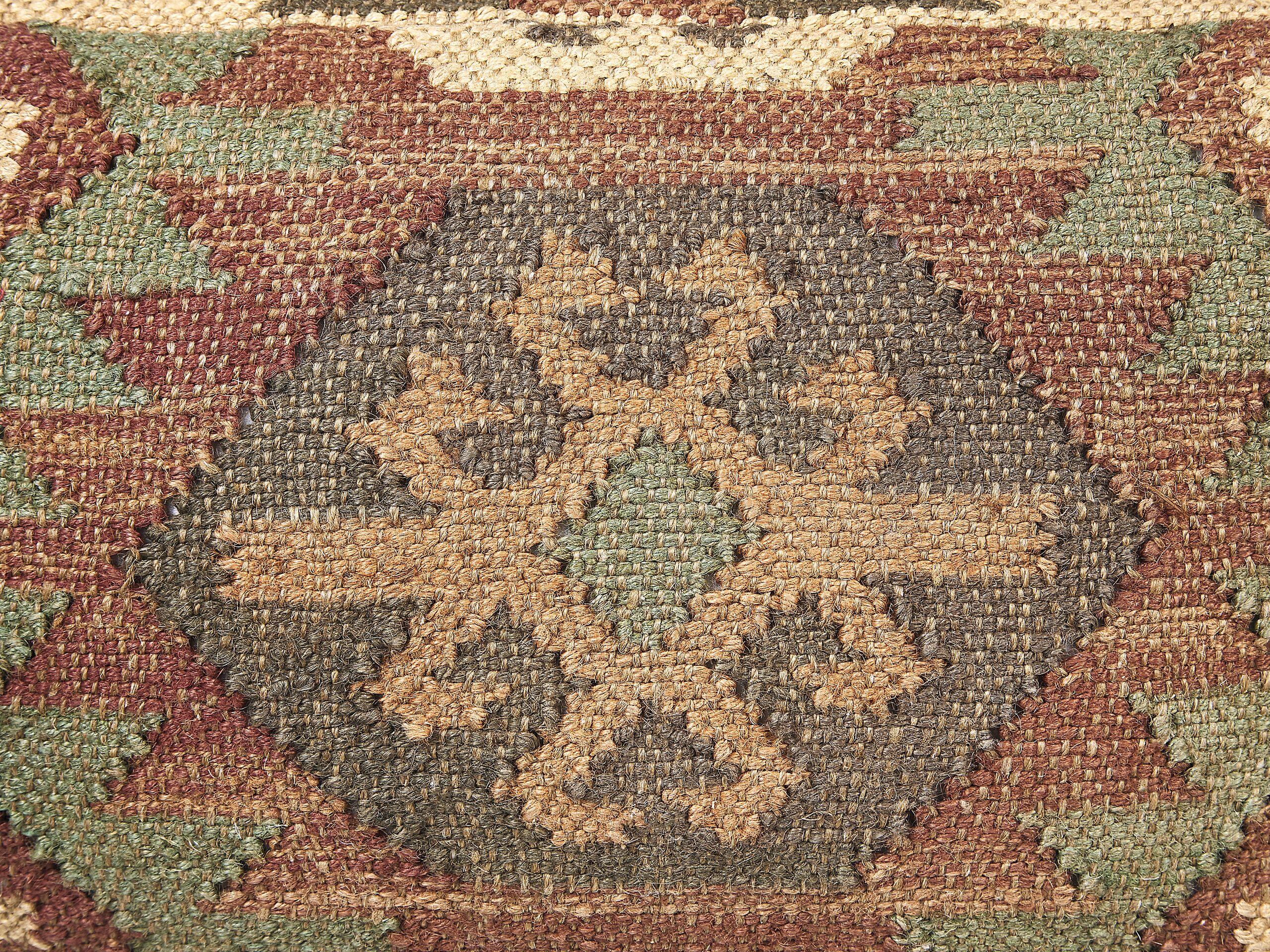 Beliani Pouf aus Jute Retro CUMBUM  