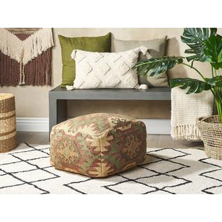 Beliani Pouf aus Jute Retro CUMBUM  