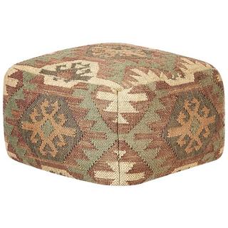 Beliani Pouf aus Jute Retro CUMBUM  
