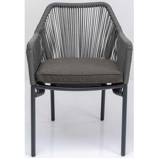 mutoni Fauteuil Wave gris  