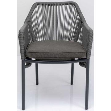 Fauteuil Wave gris