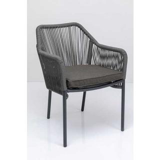 mutoni Fauteuil Wave gris  