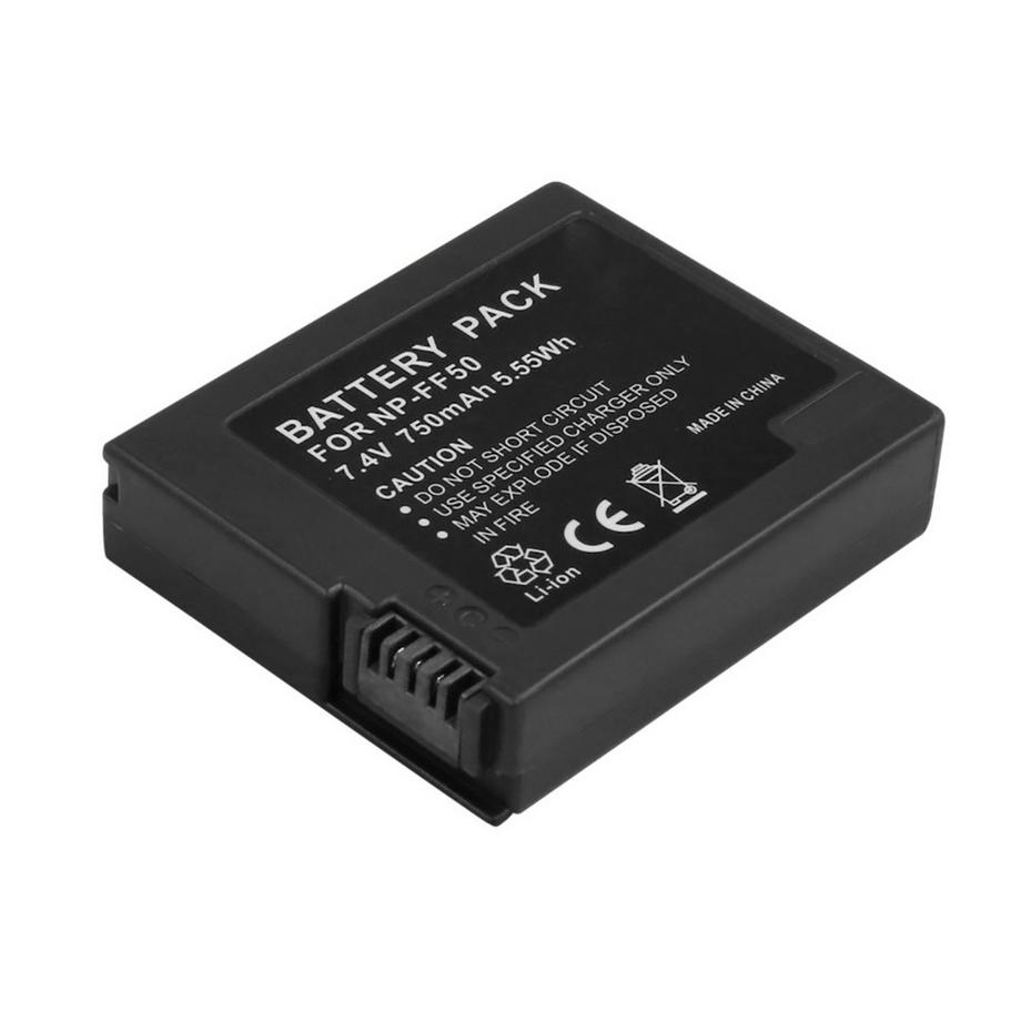 Avizar  Batteria per Sony NP-FF50 / NP-FF51 Fotocamera Li-ion 7.4V 750mAh 5.6Wh 