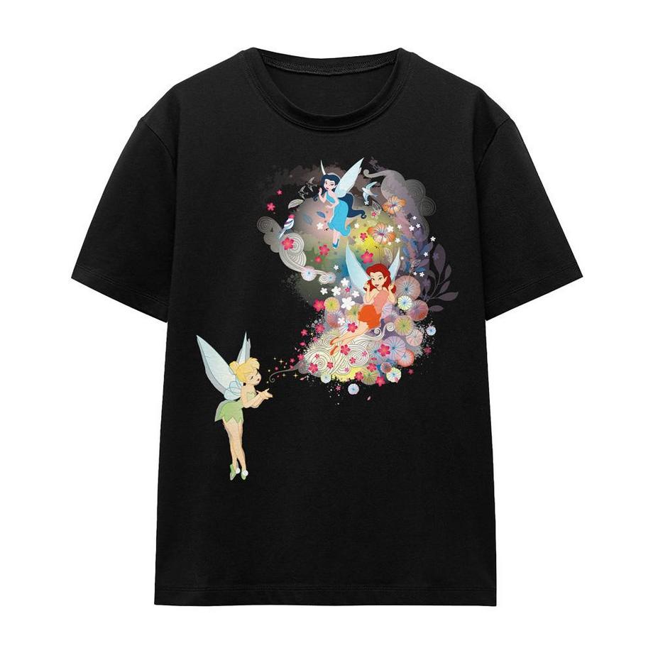 Disney T-shirt imprimé fée amusant  
