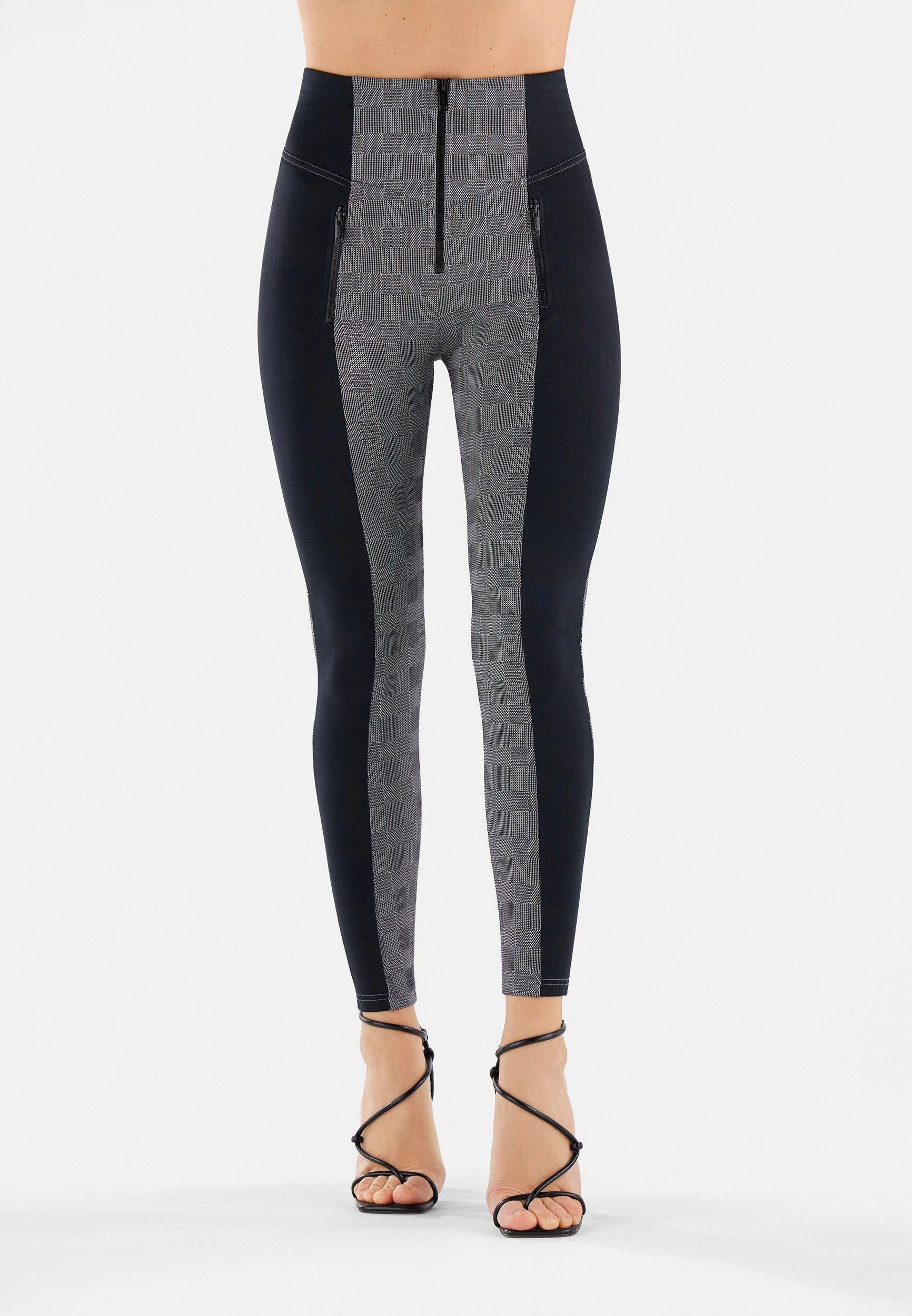 FREDDY WR.UP® Shaping Pants Glencheck  