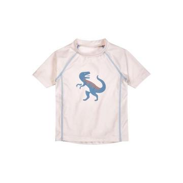 t-shirt da bambino con protezione uv a 1/2 braccio dino