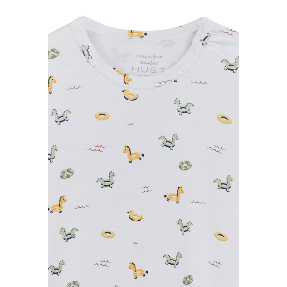 Hust and Claire  Bambus Strampler Milu 