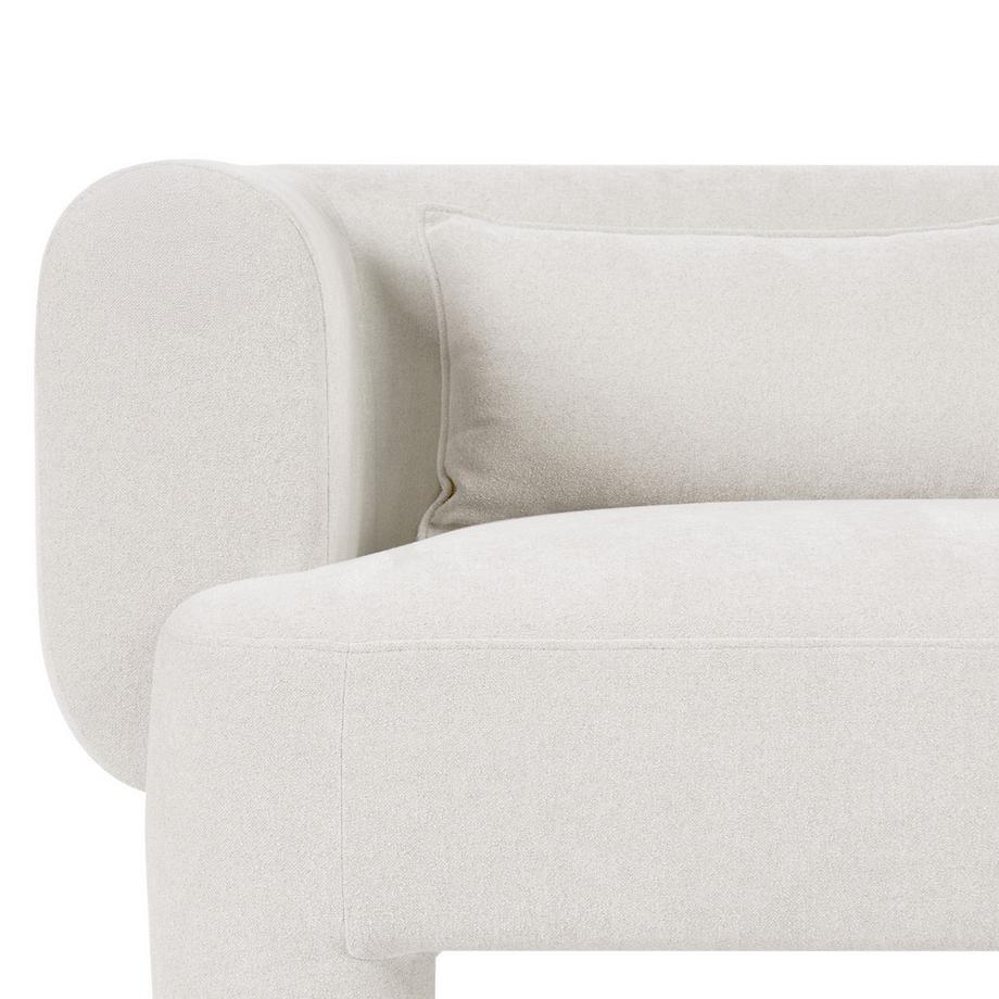 Beliani Canapé 2 places en Tissu Rétro HOGBO  