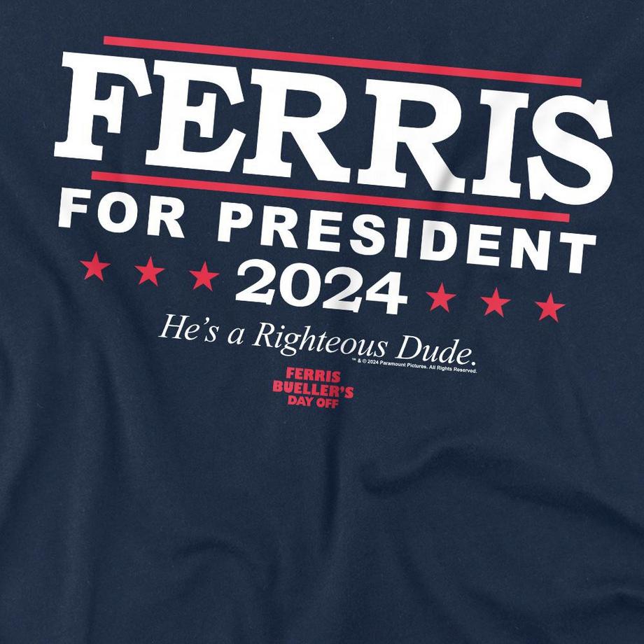 Ferris Bueller´s Day Off Ferris For President T-Shirt  