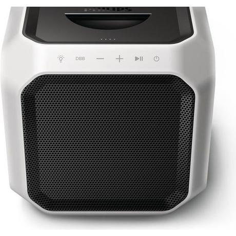PHILIPS  TAX7207/10, Bluetooth Party Speaker Bis 12h Akku, 80 Watt RMS, Light Show 