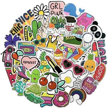 50x autocollants et décalcomanies - VSCO n° 4