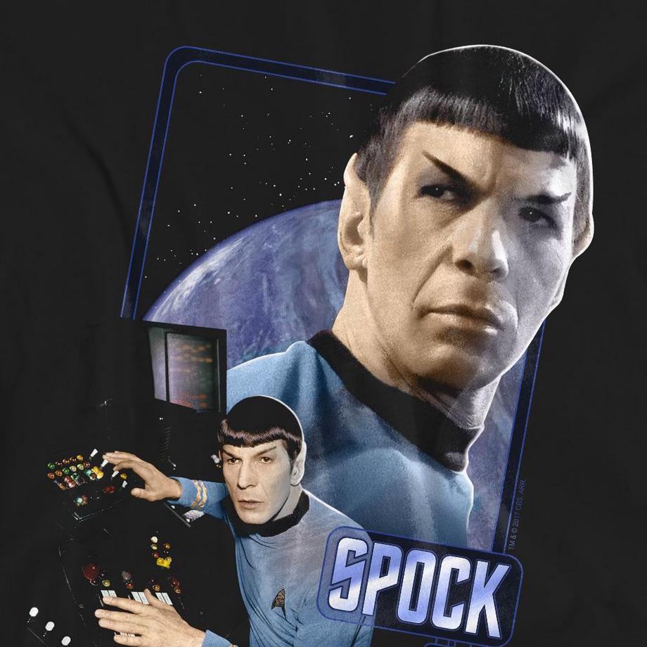 Star Trek Star Trek Spock Bedrucktes T-Shirt  