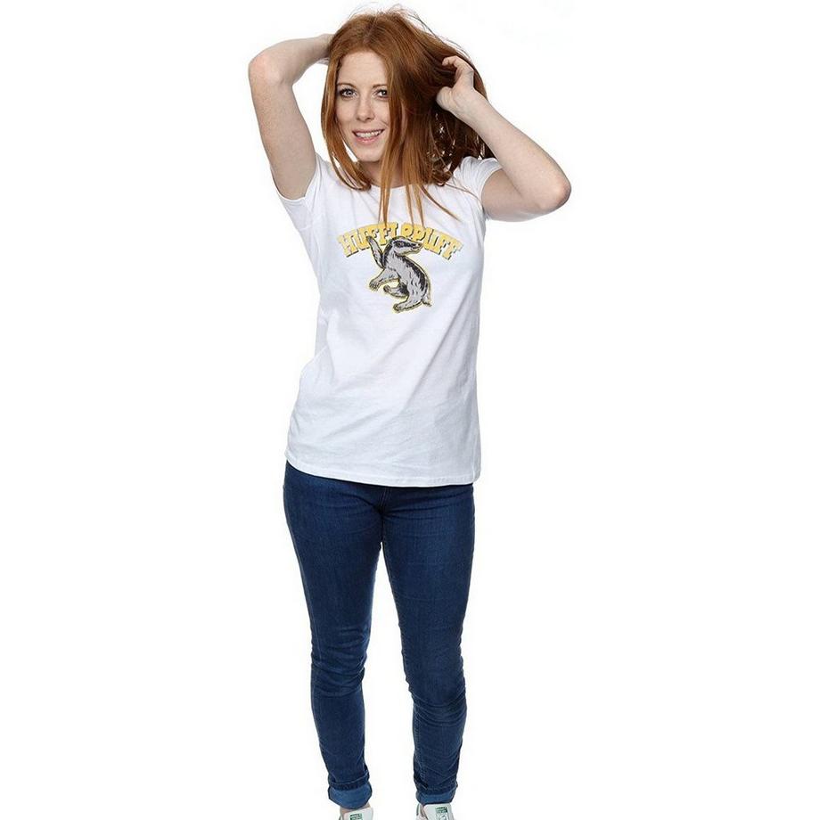 Harry Potter Hufflepuff T-Shirt Stampa Tasso  