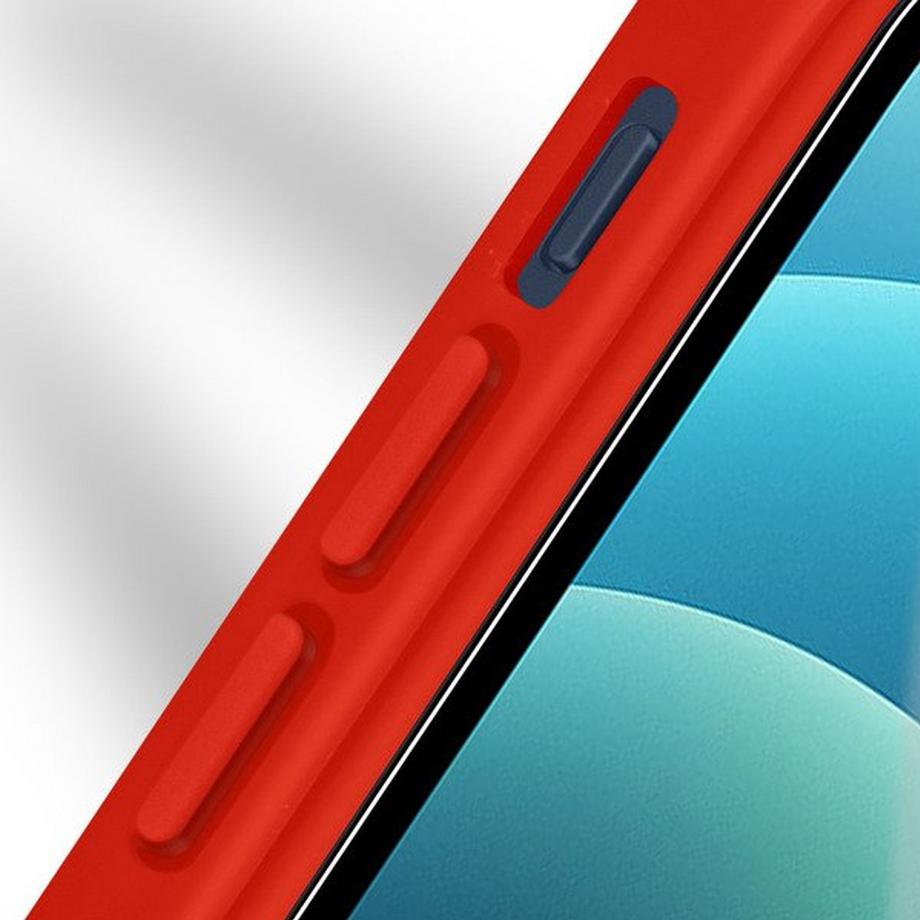 Avizar  Coque intégrale iPhone 12 / 12 Pro rouge 