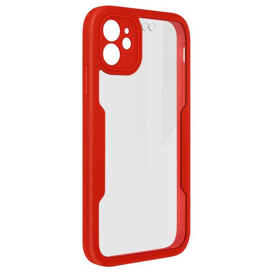 Avizar  Coque intégrale iPhone 12 / 12 Pro rouge 