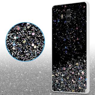 Cadorabo  Hülle für Huawei MATE 10 TPU Silikon mit funkelnden Glitter 